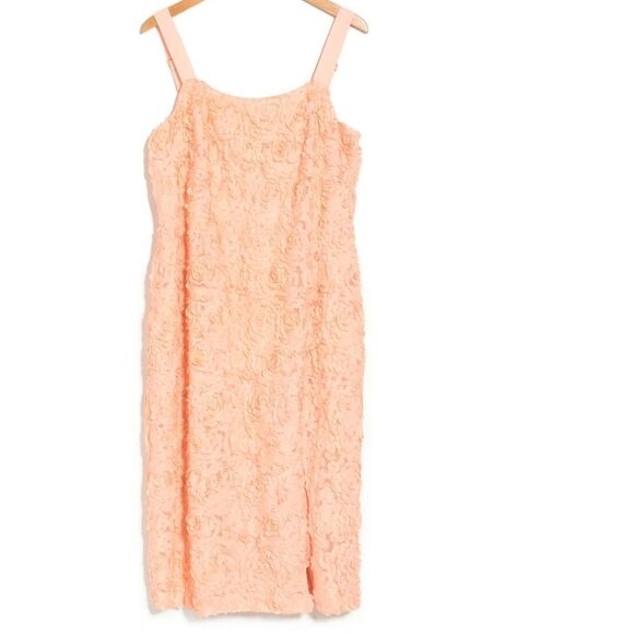 NWT Rachel Roy Textured flourette mesh Tank dress